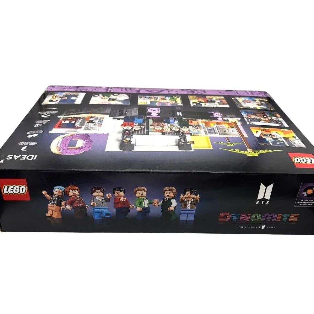 LEGO BTS Dynamite Music Video Set 21339 K-Pop Icons Ideas Retired 749 Pc NEW!